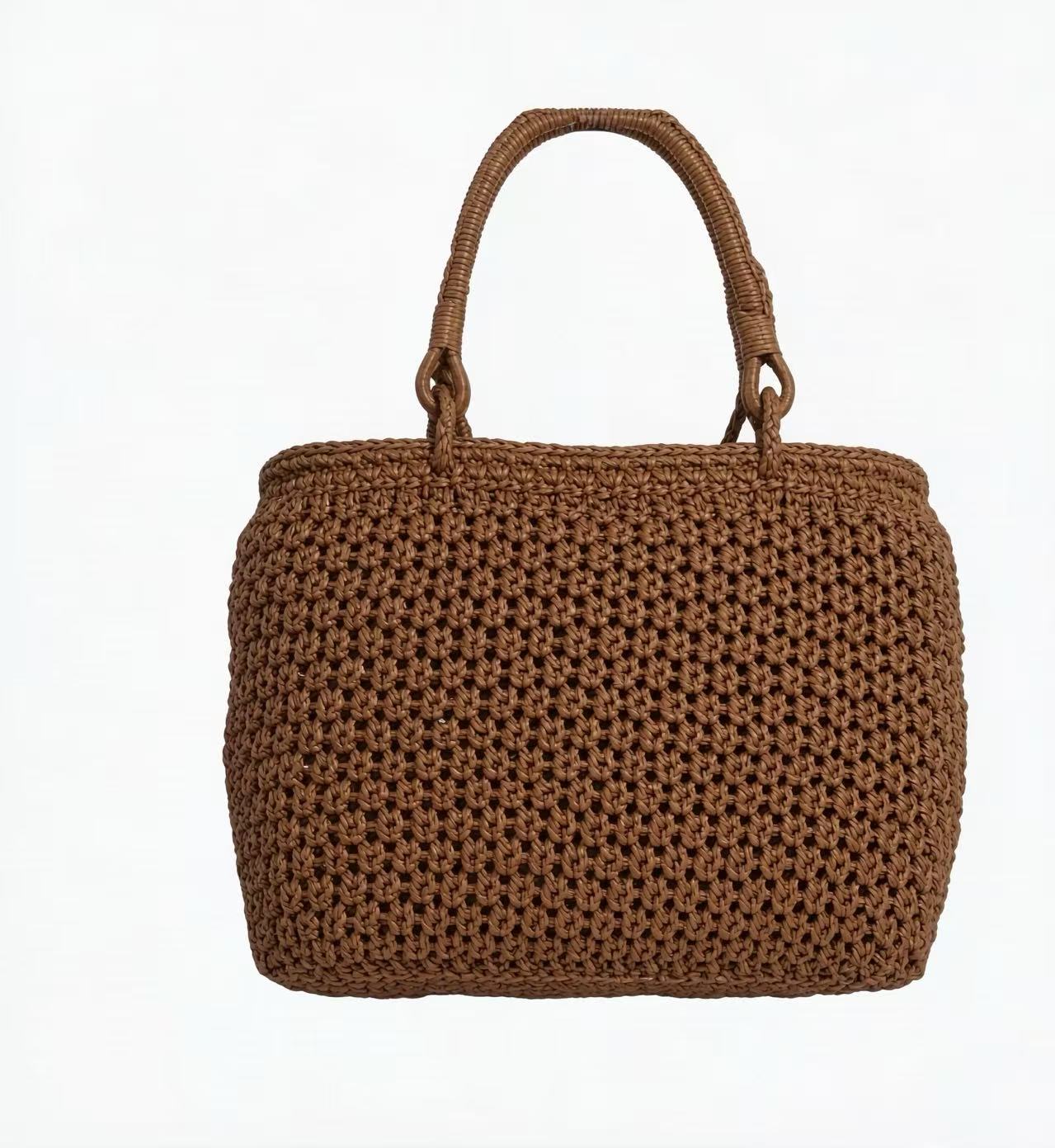 Rattan Hand‑woven Handbag Model G014