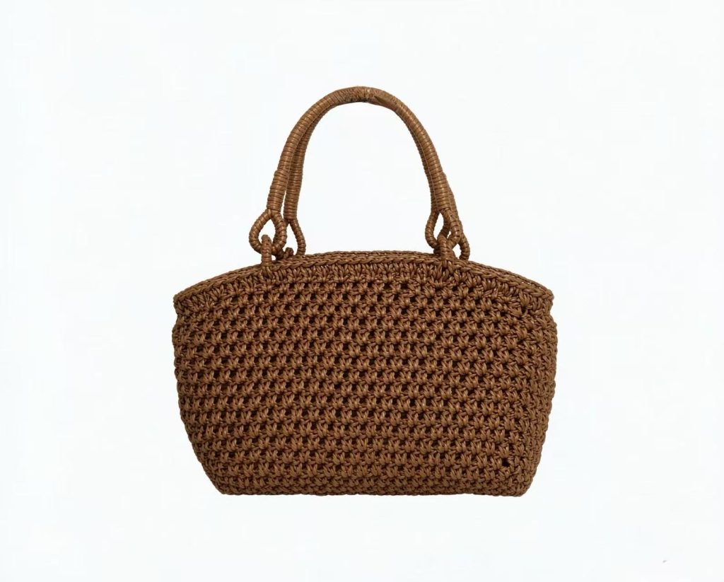 Socialite‑Style Wild Grape Vine Rattan Handbag
