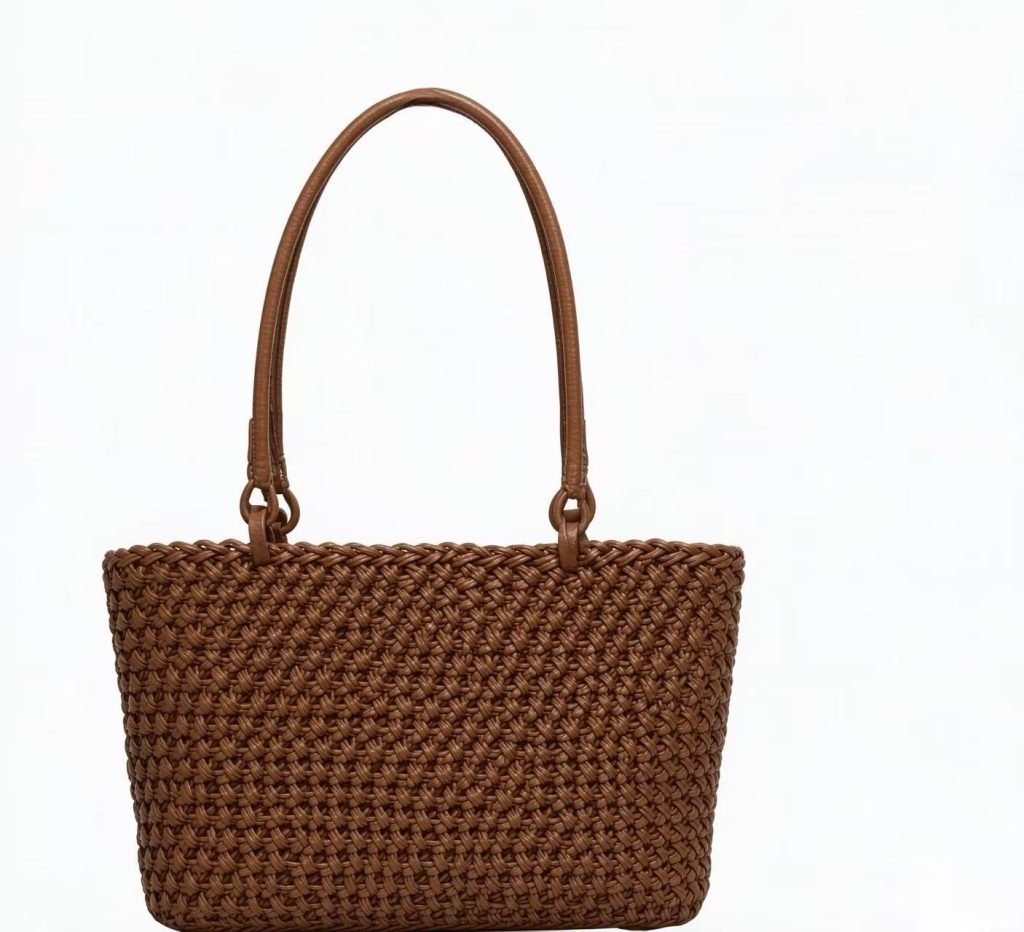 TS003 Wild Grape Vine Rattan Shoulder Tote Bag