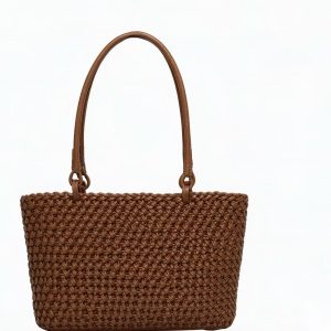 TS003 Wild Grape Vine Rattan Shoulder Tote Bag
