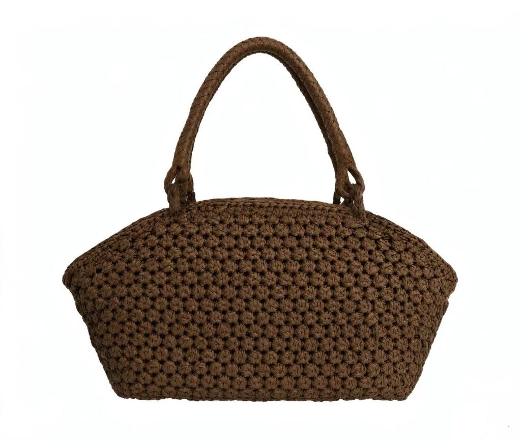 Fish Style Woven Handbag