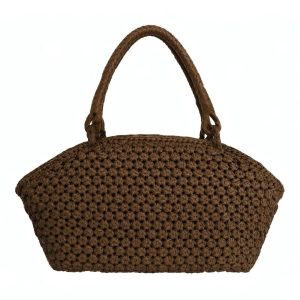 Fish Style Woven Handbag