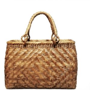 100M Wild Grape Vine Woven Tote Bag