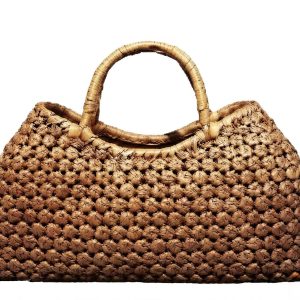 7983 Wild Grape Vine Woven Tote Bag