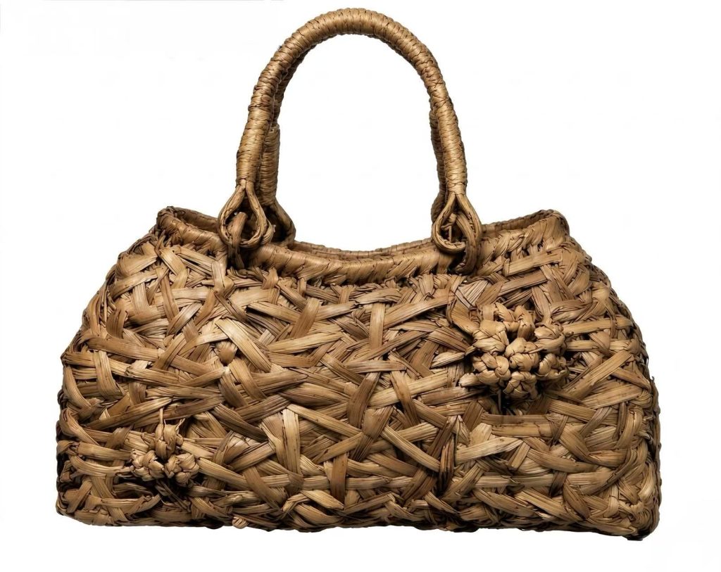 7983-1 Wild Grape Vine Woven Tote Bag