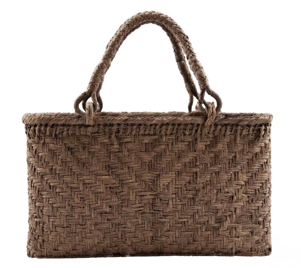 Y7/F050 Wild Grape Vine Woven Handbag