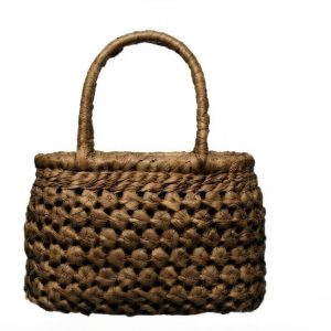 YT011 Mini Bucket Wild Grape Vine Woven Bag