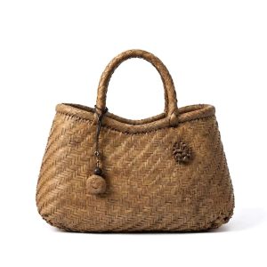 7984 Wild Grape Vine Woven Handbag