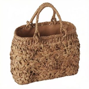 100-11M Wild Grape Vine Woven Tote Handbag