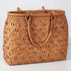 100M-13 Wild Grape Vine Woven Tote Handbag