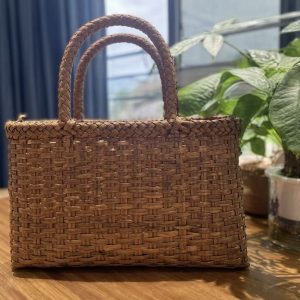 No.4 Wild Grape Vine Woven Tote Bag