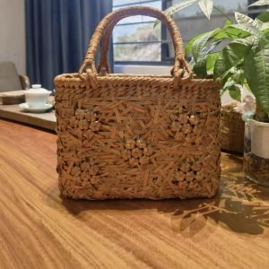 No.7 Wild Grape Vine Woven Handbag
