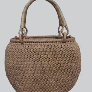 R-19 3mm Hexagon Pattern Wild Grape Vine Handbag