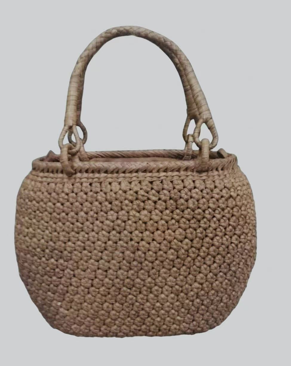 R-19 3mm Hexagon Pattern Wild Grape Vine Handbag