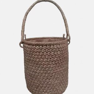 R-29 3mm Hexagon Flower Wild Grape Vine Bucket Bag