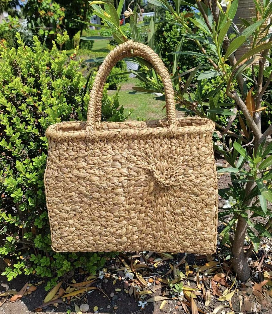 R-602 7mm Cross Pattern Wild Grape Vine Handbag