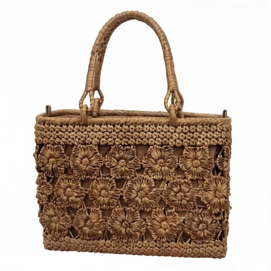 R-222 New Style Cherry Blossom Wild Grape Vine Handbag