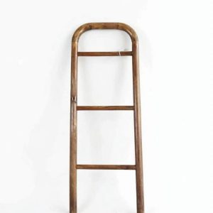 Rattan Decorative Ladder Towel Rack