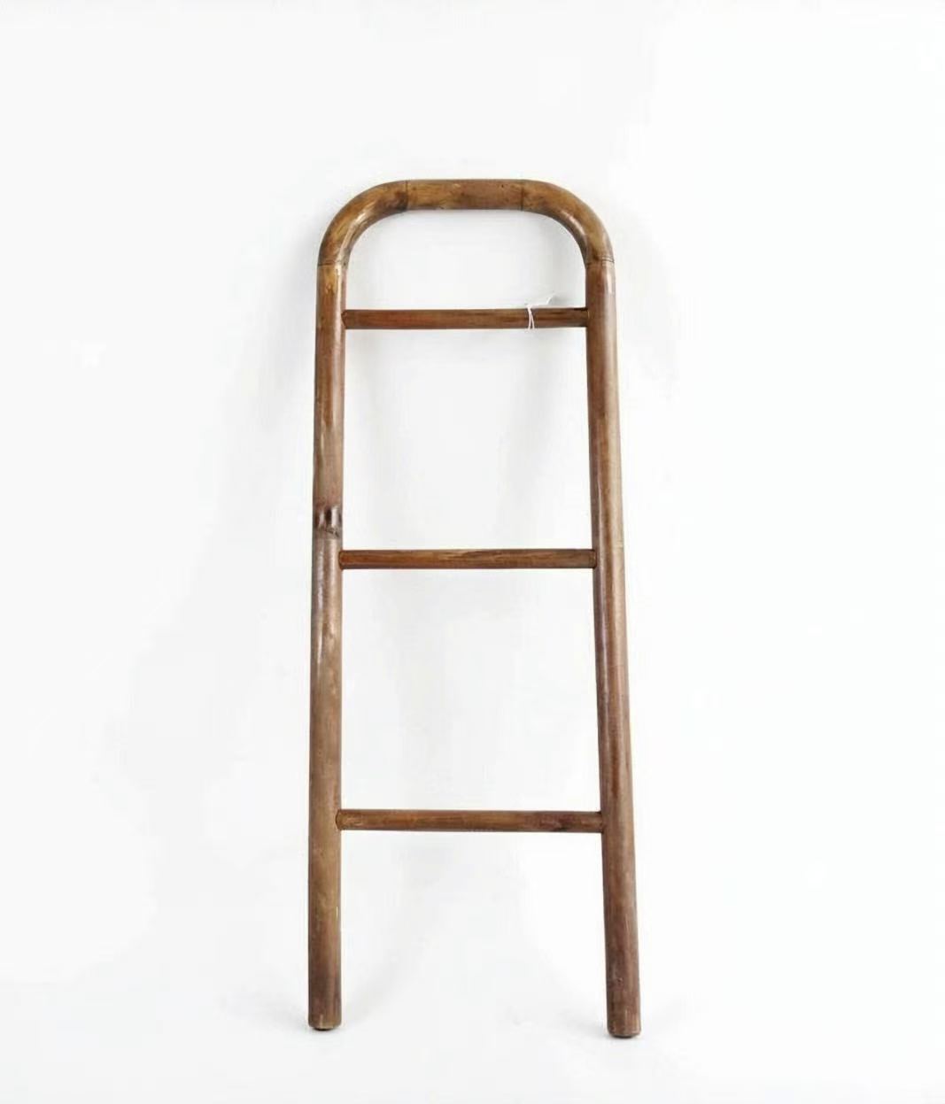 Rattan Decorative Ladder Towel Rack