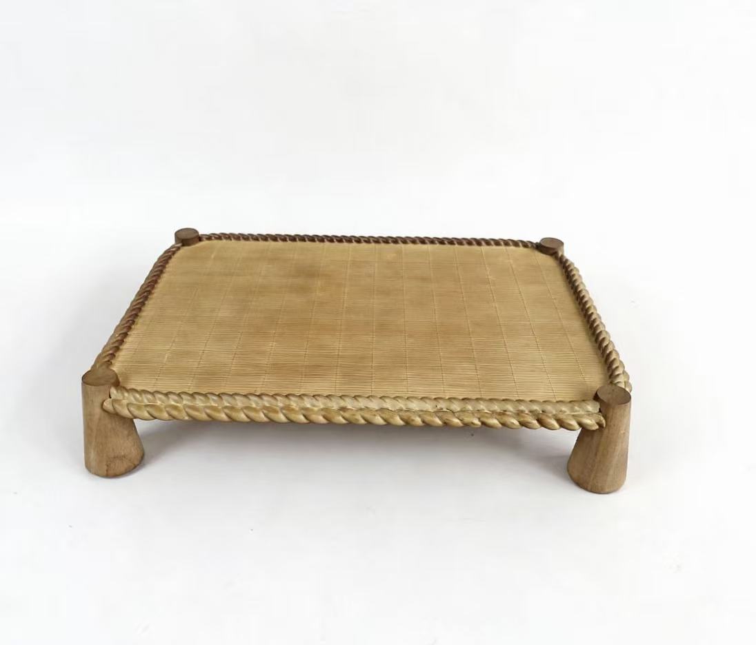 Bamboo Woven Raised Serving Tray X061W3027A0