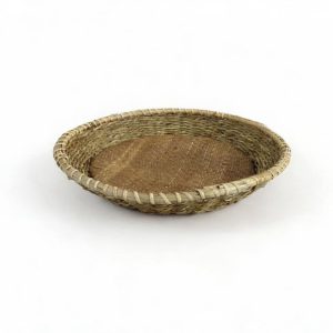 Handwoven Straw Serving Tray XZR7628A0
