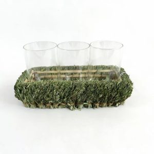 Handwoven Seagrass Cup Tray XZR7636A0