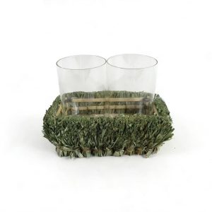 Handwoven Seagrass Cup Tray XZR7637A0